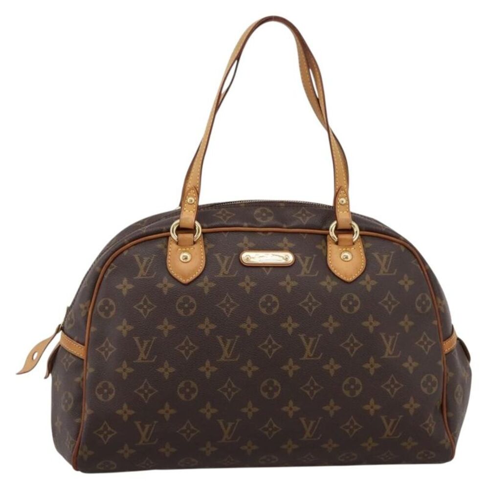 Louis Vuitton Montorgueil Monogram Canvas Brown Canvas Handbag